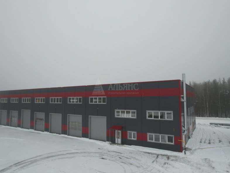 Ремонтно-механическая мастерская из сэндвич-панелей - фото 2